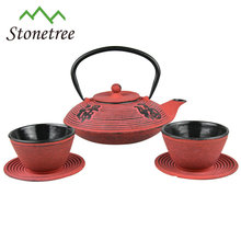 Wholesale New Style Enamel Coated Cast Iron Teapot